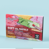 ราคา สีชอล์คน้ำมัน OIL PASTEL สีเทียน Giorgione 12 24 36 สี (22772750596)