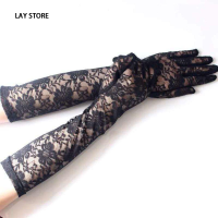 ราคา Yve ลูกไม้สำหรับปาร์ตี้สองมือ1ชิ้นอุปกรณ์เสริมเสื้อผ้าปาร์ตี้ถุงมืองานแต่งงาน (22103560641)