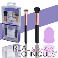 ราคา Real techniques brush ชุดแปรงแต่งหน้า ขนแปรงนุ่ม อ่อนโยน แต่งหน้าได้เนียนสวย 1 ชุด (19187098179)