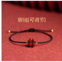 ราคา ธรรมชาติ Hematite Four leaf Clover สร้อยข้อมือเชือกสีแดง Handmade ทอ Lucky หญ้าเชือกสําหรับผู้ชายและผู้หญิงสําหรับปีเกิด (15009836120)