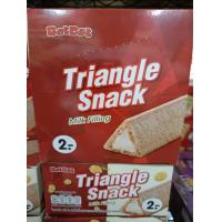 ราคา Triangle Snack Filling CHOCOLATE ไตรแองเกิล สแน็ควิท รสนม 1 กล่อง บรรจุ 24 ชิ้น (22861206064)