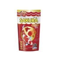 ราคา SAKURA GOLD 100 g อาหารปลาสวยงาม เร่งสี เร่งโต น้ำไม่ขุ่น (12377137841)
