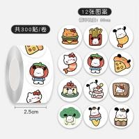 ราคา พร้อมส่งในไทย ถูกมาก มี8ลาย สติ๊กเกอร์ sticker ลายการ์ตูน ซานริโอ คิตตี้ สี่เหลี่ยม กลม สติกเกอร์ DIY ตกแต่งภาพ (21398778006)