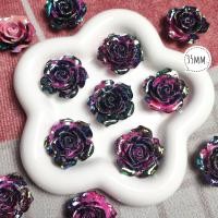 ราคา DIY ใหม่ ดอกกุหลาบมัดย้อม 25 35มม ดอกไม้เรซิ่นเรืองแสง สำหรับตกแต่งDIY สินค้าพร้อมส่ง (22110262098)
