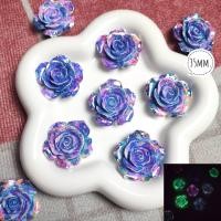 ราคา DIY ใหม่ ดอกกุหลาบมัดย้อม 25 35มม ดอกไม้เรซิ่นเรืองแสง สำหรับตกแต่งDIY สินค้าพร้อมส่ง (22110262102)