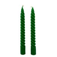 ราคา เทียนเกลียว 9 สี สูง 10 นิ้ว แบรนด์ Lucky Spiral Candle Taper Twisted Home Party Dinner (21408518600)