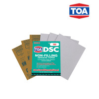ราคา TOA DSC กระดาษทรายยูรีเทน ใช้สำหรับงานขัดแห้ง ไม้เนื้อแข็ง กระดาษทรายหยาบ กระดาษทรายขัดไม้ กระดาษทรายขัดแห้ง (17995686422)