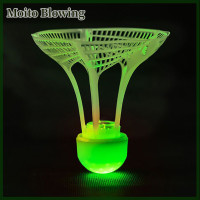 ราคา Moito 1ชิ้นลูกขนไก่เรืองแสงกันลมเรืองแสงไนล่อนพลาสติกที่มีไฟทนทานมาก (22106405612)