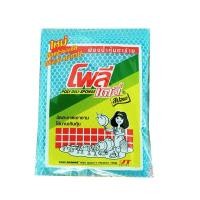 ราคา ฟองน้ำล้างจาน ฟองน้ำหุ้มตาข่าย ฟองน้ำ แพคเดี่ยว แพ็ค 6 ชิ้น แพคสุดคุ้ม POLY ผลิตในไทย ฟองน้ำโพลีเดลี (19248755029)