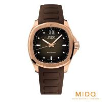 ราคา Mido รุ่น MULTIFORT TV BIG DATE นาฬิกาสำหรับผู้ชาย รหัสรุ่น M049 526 37 291 00 สีน้ำตาล (22157964209)
