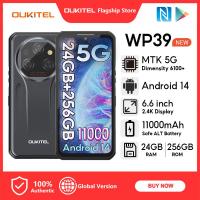 ราคา OUKITEL WP39 5G Android14 24GB 256GB โทรศัพท์มือถือ6 6นิ้ว2 4K 64MP 11000MAh 8MP กล้องวิชั่น 2MP กล้องมาโคร โทรศัพท์ที่บางที่สุด14 9Mm Nano Face ID ลายนิ้วมือ (22326113367)