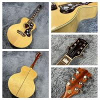 ราคา Gibson กีตาร์มืออาชีพไม้ธรรมชาติไม้สนแข็งขนาด42นิ้วกีตาร์โปร่ง J 200 (21903178573)