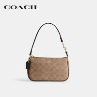 ราคา COACH กระเป๋าคล้องมือผู้หญิงรุ่น Nolita 19 In Signature Canvas CW426 IMQRX สีครีม (22821149818)