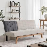 ราคา SB Design Square SB DESIGN SQUARE โซฟาเบด รุ่น MACARA สีเทา ผ้าเทาเข้ม 177x85x81 ซม (22380983159)