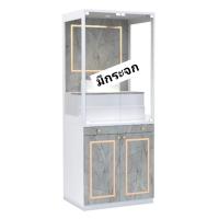 ราคา ตู้พระ ตู้วางของโชว์ ตู้โชว์ดาวน์ไลท์ สินค้าพรีออเดอร์ (20413404980)