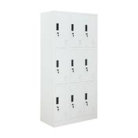 ราคา INDEX LIVING MALL ตู้เหล็กล็อคเกอร์ 9 ช่อง รุ่นโซลิด สีขาว (20918656941)