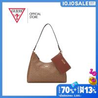 ราคา GUESS กระเป๋า รุ่น SG937903 CARRIS HOBO BAG BROWN สีน้ำตาล (22616418591)