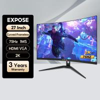 ราคา จอคอมพิวเตอร์ 22นิ้ว จอคอม 19 นิ้ว 2K 75HZ จอคอม monitor จอโค้ง เต็มจอไร้ขอบ 22 นิ้ว จอคอมพิวเตอร์ 165HZ LED IPS 1MS HDMI DP VGA รับประกัน 5ป (22889846845)