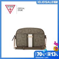 ราคา GUESS กระเป๋า รุ่น HG943270 BRECKEN MINI CROSSBODY GREEN สีเขียว (22616845096)