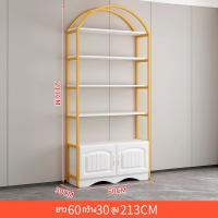 ราคา ตู้โชว์เครื่องสำอางชั้นวางโชว์ร้านเสริมสวยตู้โชว์ผลิตภัณฑ์ร้านตัดผมชั้นวางของสำหรับแม่และเด็กชั้นเก็บของหลายชั้น (22222908338)