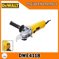 ราคา DEWALT เครื่องเจียร์ไฟฟ้า 4 นิ้ว DWE4118 950W ปรับรอบได้ รับประกันศูนย์ 3 ปี (22843713082)