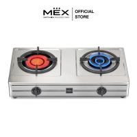 ราคา MEX รุ่น PC5872IGX เตาแก๊สท็อปสเตนเลส 2 หัวเตาผสม อินฟาเรดและเตาแก๊ส (22590487221)