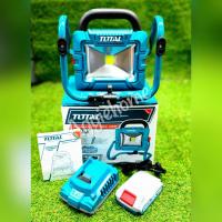 ราคา TOTAL ไฟสปอร์ตไลท์ รุ่น TWLI20258 20V แบต 2AH 1ก้อน แท่นชาร์จ LITHIUM ION PORTABLE LAMP ไฟสปอร์ตไลท์ LED ตั้งพื้น โคมไฟแบบพกพา ไฟสปอร์ตไลท์แบตเตอร์รี่ จัดส่ง KERRY (5483492901)