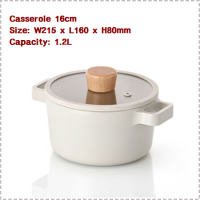 ราคา กระทะก้นลึกหม้อกระทะทอดของแท้กระทะเคลือบไม่ติดเซรามิคผลิตในประเทศเกาหลี (22606665760)