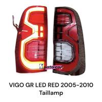 ราคา ไฟท้าย Vigo GR led bar สีแดง และ สีสโมค ปี 2005 2006 2008 2010 2012 2014 Taillamp Vigo led (22315787832)