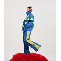 ราคา The SRT X13 Monster Slit Pants TPN232 กางเกงเอวสูงขายาวทรงกระบอกผ้าลูกฟูก ผ่าชายกางเกงด้านข้าง ดีเทลแต่งสีแถบข้าง (22871375977)