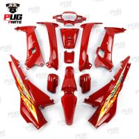 ราคา PUGParts ชุดสีWave100 ตัวเก่า ชุด13ชิ้น สีแดงสด เวฟ100 110 ตัวเก่า ไฟตาคู่ ไฟตาเดียว ชุดสีเวฟ 100 ตัวเก่า ชุดสีเวฟ100 (12497531813)