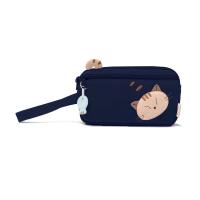 ราคา กระเป๋าผ้าใบ Kura Cat ของแท้จากญี่ปุ่น Double Layer ซิป กระเป๋าสตางค์กระเป๋าโทรศัพท์มือถือ Apple 15 ผู้หญิง เครื่องประดับแฟชั่น (17433332176)