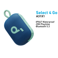 ราคา Soundcore by Anker Select 4 Go Bluetooth Speaker IPX67 Waterproof Wireless and Bluetooth Speakers 20H Playtime Bluetooth Speaker Super Bass Portable Speakers for PC (22787661310)