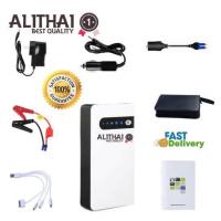 ราคา Alithai New Car Jump Starter 2018 Power Bank อุปกรณ์ช่วยสตาร์ท จั้มสตาร์ท ไฟฉาย เครื่อง ชาร์จ แบตเตอรี่ รถยนต์ แบตสำรอง (406647661)