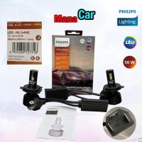ราคา หลอดไฟหน้า รุ่นใหม่ LED Philips Ultinon Rally 3550 H4 HI Low 50 Watt 4500 Lumens (19452569480)