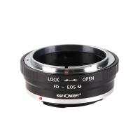 ราคา K F วงแหวนสำหรับแคนนอนอะแดปเตอร์เลนส์คอนเซปต์ FD FL Mount เลนส์สำหรับกล้อง Canon EOS M EF M เขากล้องบอดี้สำหรับ Canon EOS M M2 M3 M5 M10 M6 (22683992028)