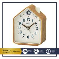 ราคา SEIKO CLOCKS นาฬิกาปลุก รุ่น QHP011B ขนาด 4 3 x 3 3 นิ้ว (19485665469)