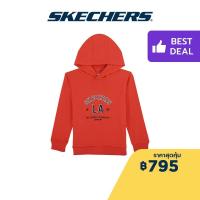 ราคา Skechers สเก็ตเชอร์ส เสื้อสเวตเตอร์เด็กผู้ชาย Boys Red Mood Pullover Apparel SL124K227 PORD (21313924268)