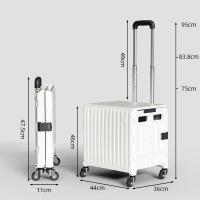 ราคา ZUOGUAN รถเข็นของ รถเข็น รถเข็นใส่ของ รถเข็นสำหรับขนของ รถเข็นอเนกประสงค์ รถเข็นพับได้ รถเข็นของพับได้ รถเข็นสินค้า พับได้ อเนกประสงค์ พกพาสะดวก แข็งแรงทนทานมาก (21429685192)