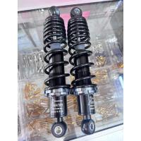 ราคา โช้คหลังLB9 ใส่ HONDA SUZUKI YAMAHA KAWASAKI ใส่รถรุ่นโช้คคู่หูกลมทุกรุ่น ขนาดความยาวสามารถกดเลือกได้ วัสดุอลูมีเนียม ราคา1คู่ โนวารุ่นโช้คคู่ RCทุกรุ่น เมททุกรุ่น ไม่แข็งกระด้างช่วยซัพพอทช่วงล่างรับน