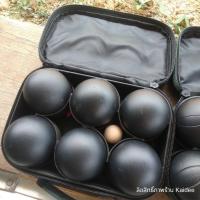 ราคา เปตอง 6 ลูก สีดำ ลูกเปตองของแท้ ชุดลูกเปตอง เลือกลายได้ ลูกเปตอง แม่เหล็กดูดติด พร้อมส่งจากในไทย (21551297170)