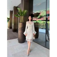 ราคา Adora ชุดเดรสออกงานเรียบหรู (20780682804)