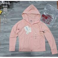 ราคา เสื้อคลุมรุ่นใหม่ล่าสุดมาแล้วจ้าา Uniqlo เสื้อกัน uv AIRism ผู้หญิงผู้ชายใส่ได้พร้อมส่ง (20540797571)