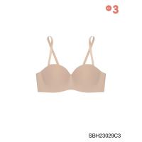 ราคา Sabina เสื้อชั้นใน Invisible Wire ไม่มีโครง Body Bra The Series เกาะอก รุ่น Soft Doomm รหัส SBH23029 สีเนื้อเข้ม (21601992635)
