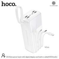 ราคา แบตสำรอง HOCO E10 Power Bank With Cables 4in1 30000mAh มีสายชาร์จในตัว หน้าจอ LED รับประกัน 1 ปี (22788455433)