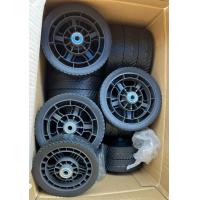 ราคา ล้ออะไหล่รถเข็นตัดหญ้าใส่ได้ทุกยี่ห้อ ขนาดล้อหน้า 7 นิ้ว ล้อหลัง ขนาด 8นิ้ว ขนาดรู 12MM อะไหล่ล้อทดแทนล้อเก่าที่เสีย เครื่องตัดหญ้ารถเข็นHONDA GXV160 ทั่วไปใช้ได้ แข็งแรง ทนทาน ตรงรุ่น สินค้าคุณภาพสูง