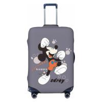 ราคา ผ้าคลุมกระเป๋าเดินทาง Disney Mickey Mouse ผ้าสแปนเด็กซ์ แบบยืดหยุ่น ยืดหยุ่น Luggage Cover 18 20 22 24 26 28 30 32 นิ้ว (21733291512)