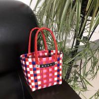 ราคา 2024 MARNI ผู้หญิงถักกระเป๋าเล็กกระเป๋าช้อปปิ้งมินิฤดูร้อนกระเป๋ากระเป๋า (22151087709)