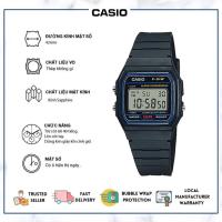 ราคา Casio watch นาฬิกา casio นาฬิกา ผู้ชาย นาฬิกาข้อมือ casio นาฬิกาข้อมือกันน้ำ นาฬิกาดิจิตอล สายเรซิ่น รุ่น F 91W Black (22480368794)