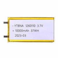 ราคา 3 7v 10000mah 1260110 Rechargeable Polymer Battery Li Polymer Lithium Ion Li Ion Tablet Dvd Toy Gps (22368197047)